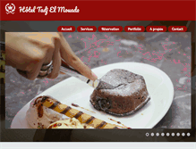 Tablet Screenshot of hoteltadj.com